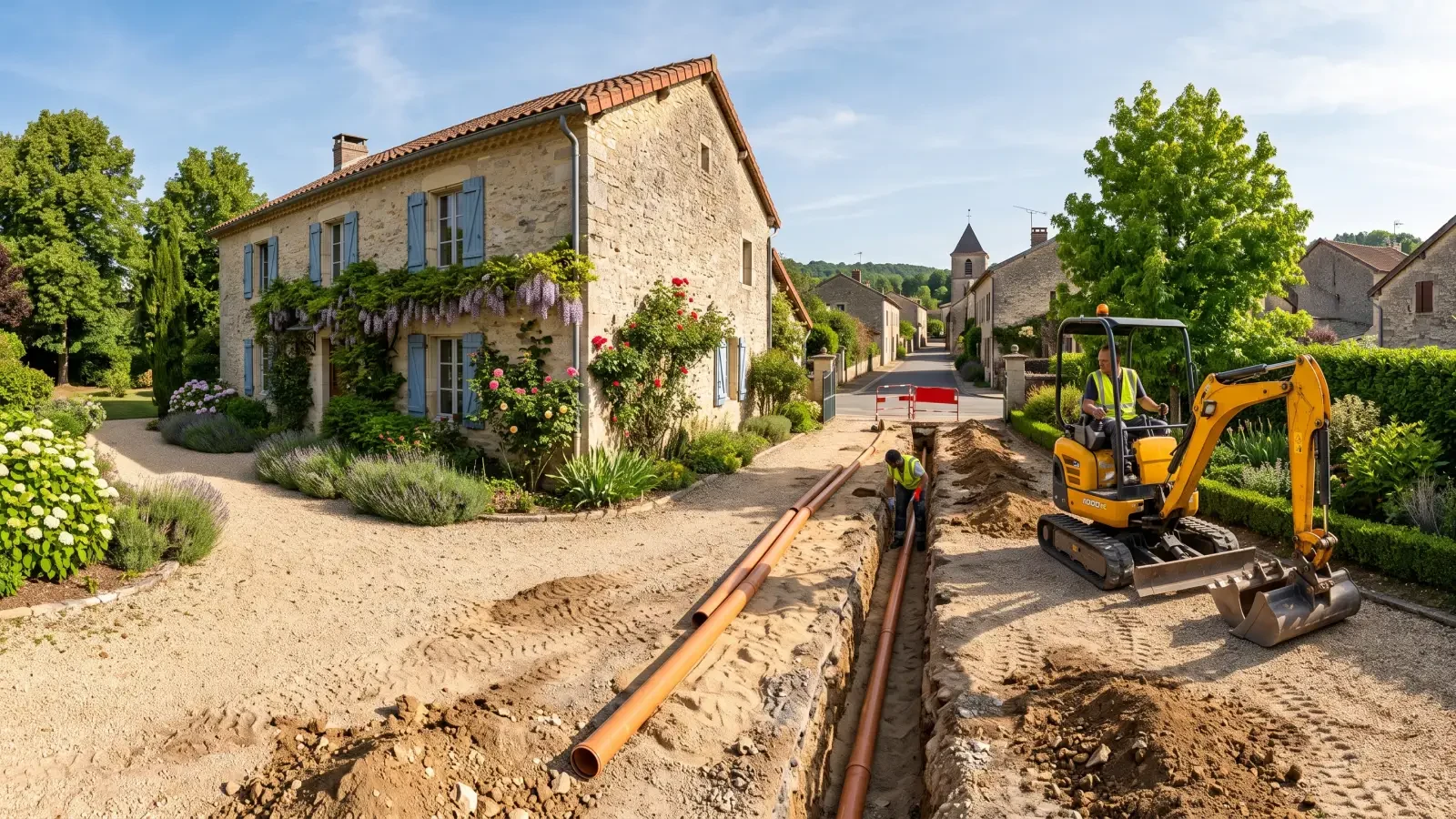 Raccordement au tout-à-l’égout d’une maison ancienne : quels problèmes peut-on rencontrer ?