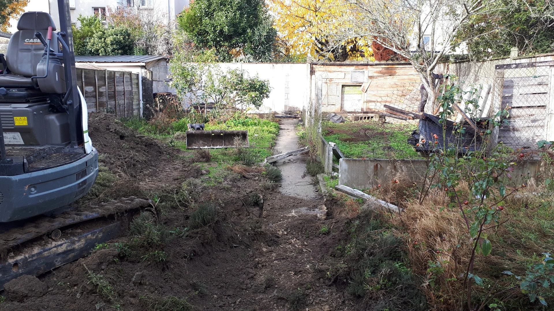 Aménagement d'un jardin à Rennes